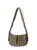 Nova Bolsa Mensageiro Estilo Workwear com Múltiplos Bolsos 2025 Bolsa de Ombro Versátil e Fashionável Bolsa Transversal de Grande Capacidade para o Dia a Dia para Mulheres