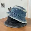 Sombrero de Pescador de Mezclilla Lavado con Color Degradado para Mujer Verano Protección Solar Cara Lisa Hace que la Cara Parezca Más Pequeña Sombrero de Pescador Protección Solar Versátil Sombrero de Pescador de Verano