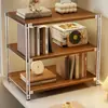 Estantería de escritorio, organizador de escritorio para el hogar, estante de almacenamiento multicapa y multifuncional para documentos, archivos, libros ilustrados infantiles y materiales de lectura
