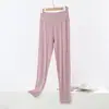 Nuevos pantalones de modal de cintura alta para primavera y otoño para mujer, pantalones casuales holgados de otoño, leggings elásticos sin costuras de talla grande