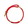 Pulseira Trançada de Nó Chinês Ajustável para Melhores Amigos e Casais, com uma Caixa Flutuante, Apresentando Cordões de Cinco Cores para o Festival do Barco-Dragão