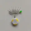 Frijoles espaciales luminosos grandes para competición de pesca en el mar, frijoles tope para señuelos, frijoles espaciales de tamaño grande, mediano y pequeño, frijoles espaciales de alta elasticidad