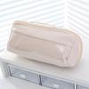 Estuche Transparente para Lápices Prisma de 10 Capas Secundaria para Niños y Niñas Caja de Papelería Simple de Alto Valor Ins Bolsa de Papelería de Gran Capacidad