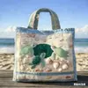 Bolso de Mano con Patrón de Tortuga Nuevo Producto Transfronterizo 3D Temu Amazon Moda de Moda para Mujer Estampado Digital Bolso de Hombro