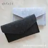 Clutch Longo de Feltro do Fabricante, Carteira de Feltro, Bolsa para Celular, Porta-Cartões Moderno, Porta-Moedas, Estilo Envelope