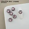 Brilhantes K9 Premium Decorações de Strass para Nail Art Rosa Luxuoso Retangular Ovo de Pombo Coração Assimétrico Strass Acabados Feitos à Mão para Nail Art