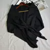 Chal de Punto Cruz Mezcla de Lana Color Sólido para Primavera y Otoño, Envoltorio Cálido de Cuello y Hombro Versátil y Moderno