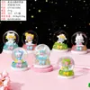 Cartão de Presente Criativo Capivara Luminária de Noite Boneca Desenho Animado Lâmpada de Estrela Decoração de Areia Movediça Brilhante Enfeites Fofos Atacado