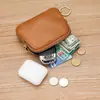 Nueva Billetera Pequeña Simple de Mano con Cremallera Bolso Mini para Mujer Almacenamiento Bolsa para Llaves Bolsa para Tarjetas Monedero