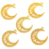 Acessórios de joias DIY de liga transfronteiriça pingente de lua pulseira chaveiro pingente decorativo L637