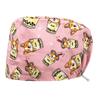 Gorro de quirófano estampado gorro de flores de enfermera gorro de doctora gorro con hebilla para uñas departamento dental gorro de enfermera UCI