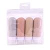 Set de 90ml de Botellas de Silicona Reutilizables para Almacenamiento de Viaje, Botellas de Viaje, Botellas Cosméticas, Productos Portátiles para el Cuidado de la Piel