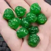 Contas soltas de Jade Jaspe Taiwan Cabeça de Buda contas soltas Quartzo Rocha Jade Buda Maitreya contas soltas 15mm pulseira colar acessórios