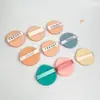 Várias Cores de Almofada de Ar Almofada de Ar Sete Estrelas, Almofada de Ar para Pó Úmido e Seco, Não Absorve o Pó, Conjunto de Almofadas de Ar Amigáveis à Pele
