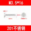 Tornillos Autorroscantes Avellanados 201/304, Tornillos Autorroscantes de Cabeza Plana Phillips, Tornillos para Madera Ka de Punta Cónica M3M3.5M4M5M6
