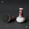 Conjunto de Esfregamento de Tijolos e Telhas Han Feito à Mão para Caligrafia e Escultura de Selos, Incluindo Almofadas de Esfregamento e Ferramentas