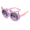 Gafas de Sol Polarizadas para Niños de Silicona Ecológicas al por Mayor Alta Calidad Tpee Lindos Dibujos Animados Gafas de Sol para Bebés Gafas de Sol