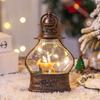 Nuevas decoraciones navideñas transfronterizas, luz de viento navideña LED luminosa, luz de árbol de Navidad de anciano, luz de noche, regalo de Navidad