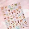 Pegatinas para Uñas de Mascotas Lindas de Dibujos Animados Populares de Tensor Ts-4131 Divertidas y Lindas Pegatinas para Uñas de Animalitos para Niños