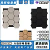 Painéis decorativos à prova de som para parede de fundo, painéis hexagonais absorventes de som, material MDF, painéis absorventes de som de formato especial, em estoque