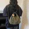 Mochila Retro Casual de Gran Capacidad para Mujer 2025 Nueva para Viajes Diarios La Más Fácil de Combinar Mochila Bolso de Hombro Multiusos