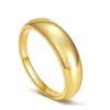 Europa y Estados Unidos joyería transfronteriza fundición de acero inoxidable anillo de radio pequeño liso moda simple anillo de arco de acero de titanio