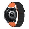 Correa de reloj impermeable con hebilla magnética de silicona bicolor de color sólido para Samsung Huawei de 20/22 mm