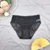 Pantaletas Europeas y Americanas de Tiro Bajo Sin Costuras para Mujer, Encaje Japonés Lindo, Lujo Ligero Transfronterizo, Transparentes Tentadoras Sexy para Chica