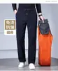 Pantalones Casuales de Pana para Hombre para Otoño e Invierno 2025, Nuevo Corte Holgado, Tallas Grandes, Pantalones Rectos de Trabajo para Jóvenes y Adultos Medianos