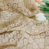 Cortina de Balcão de Renda com Tule Branco Tecido de Cortina de Gaze Tecido para Fundo de Foto de Casamento Mesa de Jantar Vestido Tecido para Roupas