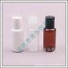 Botella Qianqiu Tapa 40ML Blanco Marrón Transparente Botella de Plástico Tapa a Presión Botella 40ML Botella de Desinfectante de Manos Botella de Champú Botella de Líquido