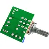 Placa adaptadora de control de volumen de potenciómetro para placa de cableado DIY, adecuada para placas amplificadoras tipo 16/27, chasis y gabinetes, para reducción de ruido