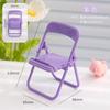 Nuevo Soporte para Teléfono Móvil para Silla Escritorio Portátil Plegable Lindo Macaron Creativo Perezoso Soporte Plano Venta al por Mayor
