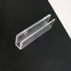Ranura para Tarjeta Cruzada Plástico Ventana Transparente Clip Ranura Clip 8mm Fábrica Vidrio Oficina Conector Divisoria Empotrado