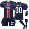 2425 Nueva Camiseta de Fútbol del Paris No.7 Mbappe 10 Dembele Camiseta 30 Messi Suministro de Fábrica de Comercio Exterior