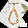 Cadena para Teléfono de Raíz de Bodhi Redonda con Patrón de Flores Colgante Lindo de Fengjiu Decoración para Niñas Accesorio para Teléfono Antiperdida Anticaída Venta al por Mayor