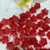13mm Vidrio Checo Antiguo Flor de Cinco Pétalos Puntiaguda Flor de Cerezo Estrella de Cinco Puntas Pulsera DIY Uñas Arte Joyería Cuentas