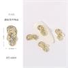Nuevos accesorios para uñas transfronterizos, chanclas de diamantes, decoración de uñas con forma de cabeza de conejo, frasco de perfume, suministros para uñas de abeja