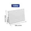 Foco Led Impermeable para Exteriores, Antiproyección Impermeable, Taller de Fábrica, Cartelera, Foco Súper Brillante de 100W