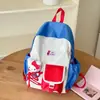 Mochila Infantil de Color Block de Dibujos Animados 2026 para Estudiantes de Primaria, Ligera y Práctica Bolsa Escolar de Jardín de Infancia, Estilo Coreano para Salidas de Primavera, Diseño Reductor de Peso