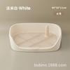 Banheiro Higiênico para Cães Pronto de Fábrica, Bandeja Higiênica para Cães, Vaso Sanitário, Antiderrapante, Anti-respingo de Urina, Fácil de Limpar, Personalização de Banheiro Higiênico para Cães de Porte Pequeno e Médio