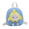 Bolsa Infantil Nova Meninos e Meninas Mochila Mini Boneca de Desenho Animado Fofa Bebê Outdoor Casual Lona
