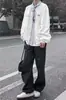 Chaqueta de Estilo Fresco para Hombre Primavera y Otoño 2026, Marca de Alta Calle de Moda, Estilo de Hong Kong, Estilo Harajuku Japonés, Versión Coreana, Chaqueta de Corte Holgado de Moda