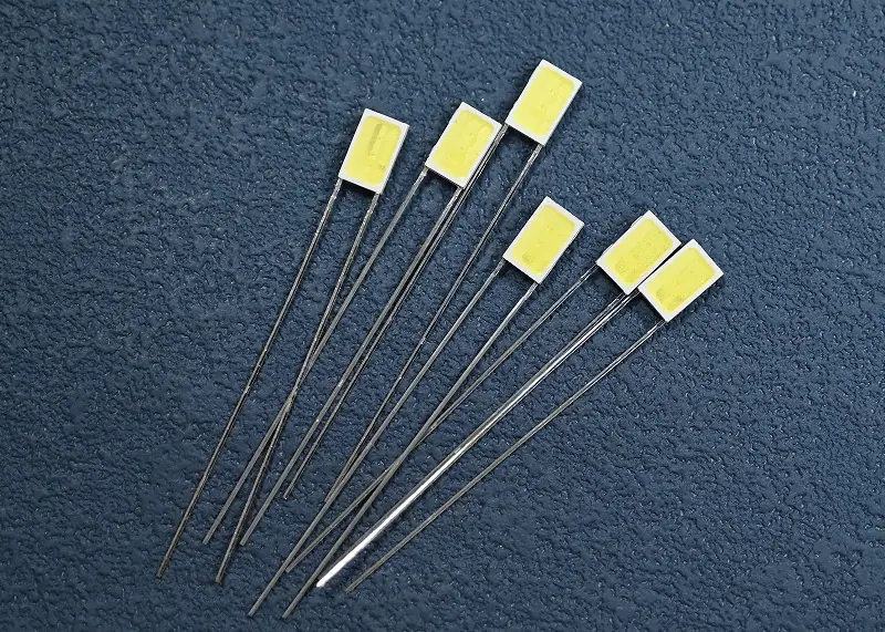 东莞排插电器开关无极双向导通白光白色led指示灯珠内置电阻110V-220V生产厂家