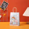 Saco para Embalagem de Presente Tema Unicórnio Saco de Papel Kraft Festa de Aniversário Presente Sacola de Presente Bolsa Fábrica Venda Direta