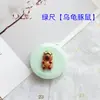 Cinta métrica de dibujos animados mini portátil cinta métrica de 1.5 m medida de estudiante medida de tres metros circunferencia del pecho circunferencia de la cintura circunferencia de la cadera regla suave