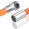 Tubo de Extensión para Grifo Universal Antisalpicaduras Cocina Baño Boquilla Universal para Lavar el Cabello Rotación 360 grados