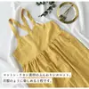 Delantal Amazon transfronterizo de algodón y lino japonés y coreano, delantal de trabajo para hornear, floristería, cerámica artística, manicura