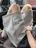 Algodão Sky Cós Tridimensional Masculino Verão Patchwork Design Casual Shorts Esportivos Marca Tendência Soltos Versáteis Cinco Pontos Comprimento Médio