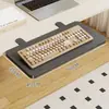 Placa de extensión para escritorio, escritorio gaming plegable, escritorio extendido, escritorio para computadora, marco de extensión ensanchado, reposabrazos, bandeja para teclado